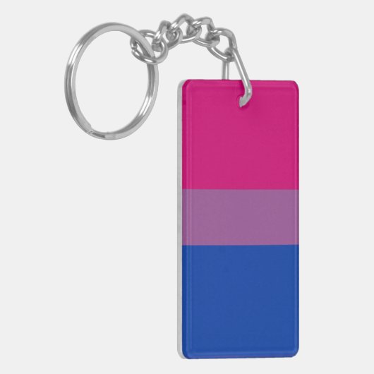 Porte-clés Drapeau bisexuel (Devant gauche)