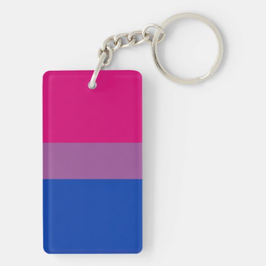 Porte-clés Drapeau bisexuel (Dos)