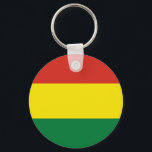 Porte-clés Drapeau bolivien<br><div class="desc">Produits World Flag personnalisables - N'hésitez pas à ajouter votre propre texte.</div>