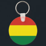 Porte-clés Drapeau bolivien<br><div class="desc">Produits World Flag personnalisables - N'hésitez pas à ajouter votre propre texte.</div>