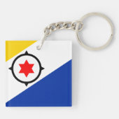 Porte-clés Drapeau Bonaire (Dos)
