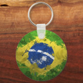 Porte-clés Drapeau Brésil (Recto)