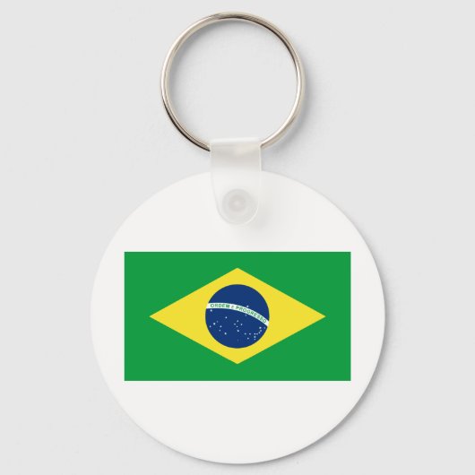 Porte-clés drapeau brésilien (Recto)
