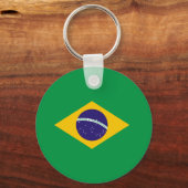 Porte-clés Drapeau brésilien (Recto)