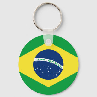 Porte-clés drapeau brésilien