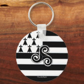 Porte-clés Drapeau breton (breton) (Recto)