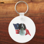 Porte-clés Drapeau breton espagnol (Recto)