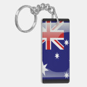 Porte-clés Drapeau brillant australien (Devant gauche)