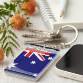 Porte-clés Drapeau brillant australien (Devant droit)