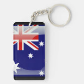 Porte-clés Drapeau brillant australien (Dos)