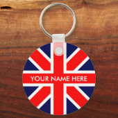 Porte-clés Drapeau britannique. (Recto)