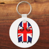 Porte-clés Drapeau britannique Ghostile (Recto)