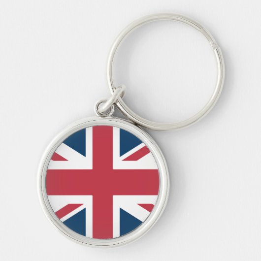 Porte-clés drapeau britannique Union Jack (Devant)