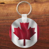 Porte-clés Drapeau canadien (Recto)
