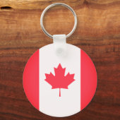 Porte-clés Drapeau canadien (Recto)