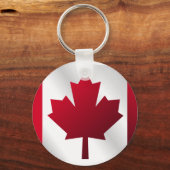 Porte-clés Drapeau canadien (Recto)