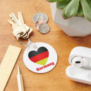 Porte-clés Drapeau cardiaque en Allemagne