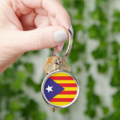 Porte-clés Drapeau Catalan "Serenya" (main)