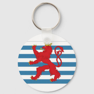 Porte-clés Drapeau civil du luxembourgeois