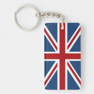 Porte-clés Drapeau classique d'Union Jack R-U