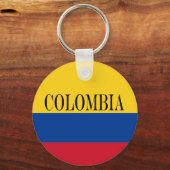 Porte-clés Drapeau Colombie - Bandera De Colombia (Recto)