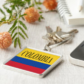 Porte-clés Drapeau Colombie - Bandera De Colombia (Côté)