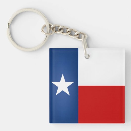 Porte-clés Drapeau cool De L'État Du Texas (Devant)