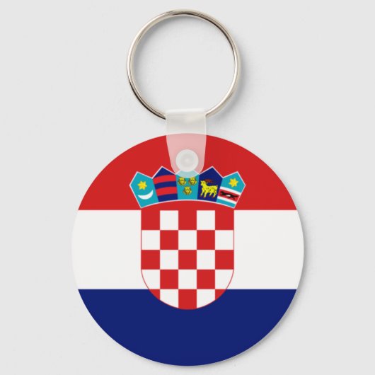 Porte-clés Drapeau croate - Trobojnica (Recto)