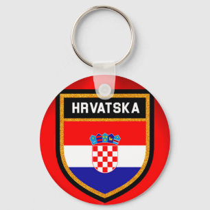 Porte-clés Drapeau Croatie