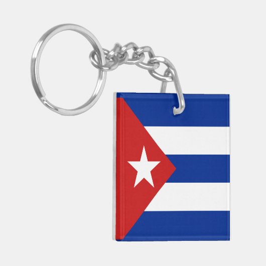 Porte-clés Drapeau Cuba (Devant gauche)