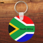 PORTE-CLÉS DRAPEAU D'AFRIQUE DU SUD (Verso)