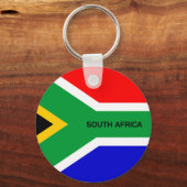 PORTE-CLÉS DRAPEAU D'AFRIQUE DU SUD (Recto)