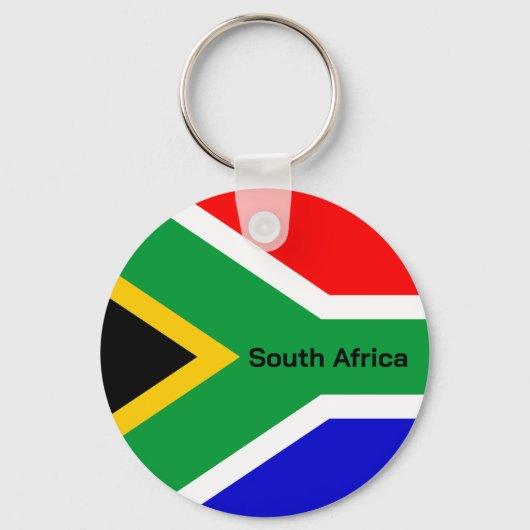 PORTE-CLÉS DRAPEAU D'AFRIQUE DU SUD (Verso)