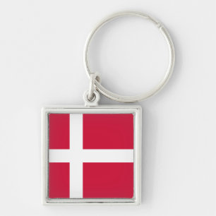 Porte-clés Drapeau Danemark DK