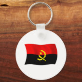 Porte-clés Drapeau d'Angola (Recto)