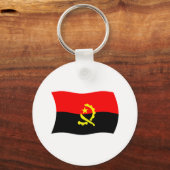 Porte-clés Drapeau d'Angola (Recto)
