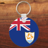 Porte-clés Drapeau d'Anguilla (Verso)