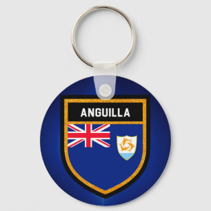 Porte-clés Drapeau d'Anguilla