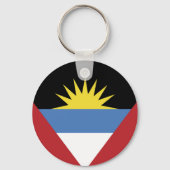 Porte-clés Drapeau d'Antigua-et-Barbuda (Verso)