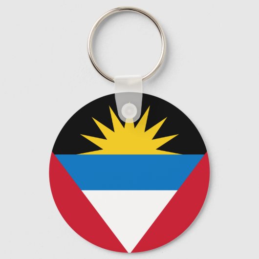 Porte-clés Drapeau d'Antigua-et-Barbuda (Recto)