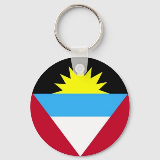 Porte-clés Drapeau d'Antigua-et-Barbuda (Recto)