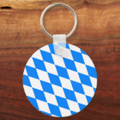 Porte-clés Drapeau de Bavière Allemagne (Recto)