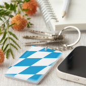 Porte-clés Drapeau de Bavière, ALLEMAGNE (Devant droit)