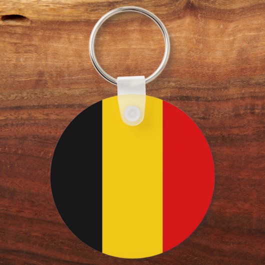 Porte-clés Drapeau de Belgique (Verso)