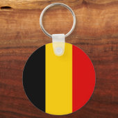 Porte-clés Drapeau de Belgique (Recto)