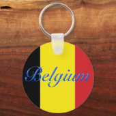 Porte-clés Drapeau de Belgique (Recto)