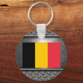Porte-clés Drapeau de Belgique (Recto)