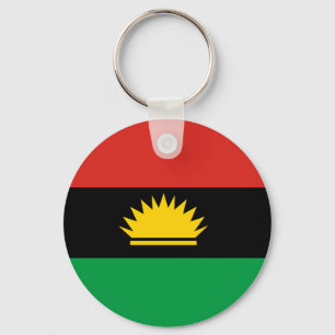 Porte-clés Drapeau de Biafra (Bịafra)