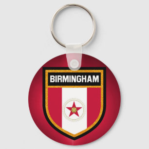 Porte-clés Drapeau de Birmingham