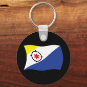 Porte-clés Drapeau de Bonaire (Recto)